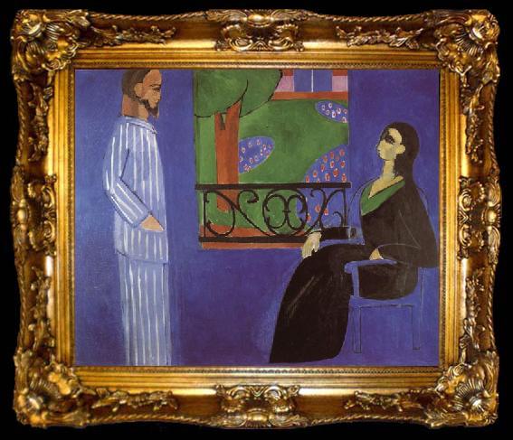 framed  Henri Matisse The Conversation, ta009-2
